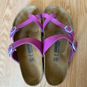 Birkenstock Mayari Purple Birko-Flor 41R